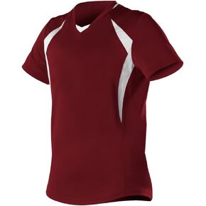 Alleson Athletic Girls Plaited Knit Fast Pitch/Softball Jersey