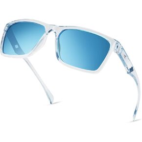 KastKing FlatRock Polarized Sport Sunglasses for Men and Women, Ideal for Driving Fishing Cycling Running, UV Protection