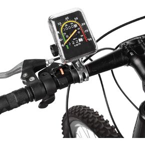 MAGT Bike Speedometer Bicycle Odometer, Mountain Bike Mechanical Odometer Waterproof Bicycle Computer Code Table with Adapter