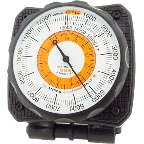 Sun Company AltiLINQ - Dashboard Altimeter and Barometer | Altimeter for Car and Truck | Reads Altitude from 0 to 15,000 Feet