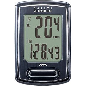 CAT EYE Velo Wireless Bike Computer, Black