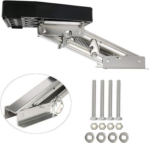 HYDDNice 2 Stroke Stainless Steel Outboard Motor Bracket Up to 10 Hp Heavy Duty in Saudi Arabia