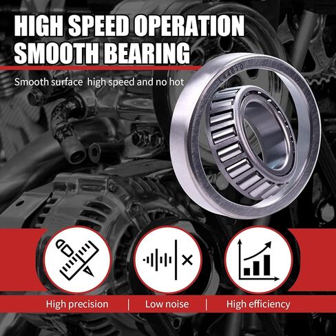 مجموعة TNNR 2 تناسب مجموعة محامل محور العجلة لمقطورة القارب 1-1/16 بوصة، مجموعات المحامل L44649/L44610، أختام الشحوم 12192 تيرابايت، أغطية الغبار والمقابس المطاطية 1.98 بوصة، صواميل المغزل، دبابيس كوتر in Kuwait