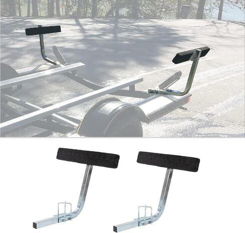 KUAFU Carpeted Boat Trailer Guide 2' Bunk Board Guide On Board Solid & Easy Operation in Saudi Arabia