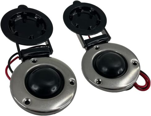 Pactrade Marine Boar Anchor Windlass Winch Foot Compact Switch Black 1 Pair Up and Down 12/24V 5A Hardware in Kuwait