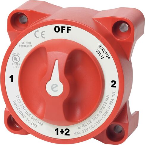 BLUE SEA SYSTEMS Battery SELECTOR 4-Way in Saudi Arabia