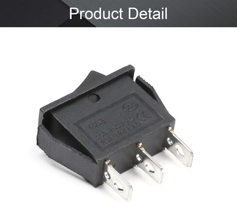 Fielect 1 قطعة KCD3 ON/Off قارب الروك التبديل 2Pin 250 فولت/15A 125 فولت/20A سيارة قارب الأحمر الروك التبديل تبديل in Saudi Arabia