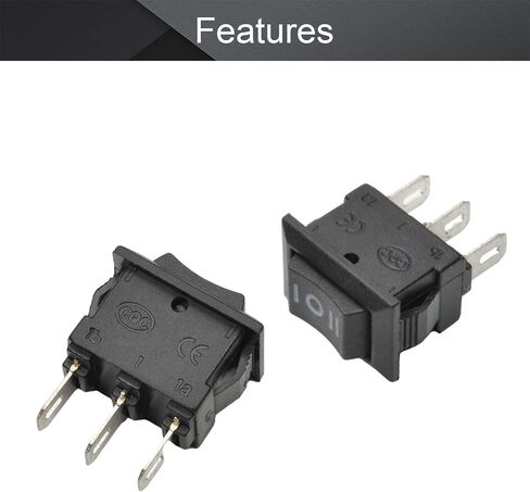 Fielect 1 قطعة KCD3 ON/Off قارب الروك التبديل 2Pin 250 فولت/15A 125 فولت/20A سيارة قارب الأحمر الروك التبديل تبديل in Saudi Arabia