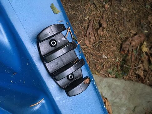 بقالة بامبو لوكي 2 حزمة من مرابط كاياك متعرجة، مرابط مرساة من النايلون، أسود in Kuwait