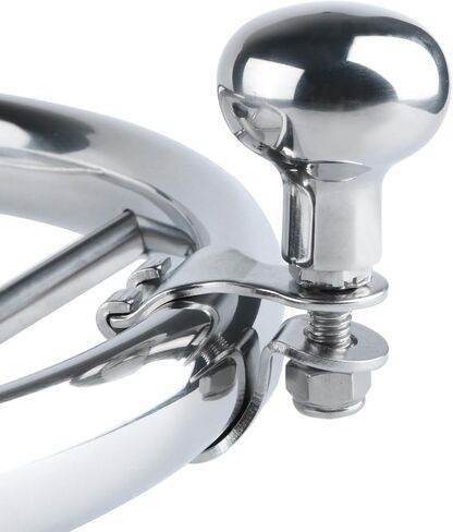 Hoffen AISI 316 Stainless Steel Boat Steering Wheel Knob Marine Sport Maneuvering Knob Steering Spinner Knob Wheel Suicide Knob Swivel Universal in Saudi Arabia