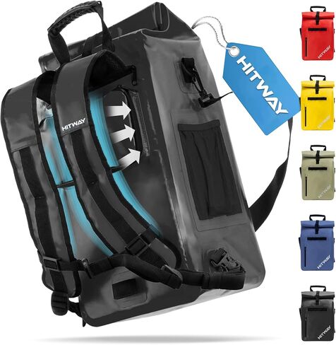 HITWAY 3 in 1 Bike Bag Waterproof Bike Pannier Bag 29L Large Capacity Bike Rack Bag Professional Cycling Accessories for Bicycles Rear Rack Bike Rear Seat Trunk Bag in Saudi Arabia
