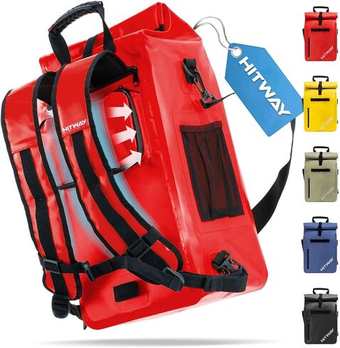 HITWAY 3 in 1 Bike Bag Waterproof Bike Pannier Bag 29L Large Capacity Bike Rack Bag Professional Cycling Accessories for Bicycles Rear Rack Bike Rear Seat Trunk Bag in Saudi Arabia