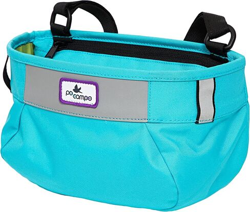 Po Campo Kids Bicycle Basket – Whoosh Bike Basket – Front Frame Handlebar Bag – Waterproof Fabric Bike Basket for Boys, Girls, Toddlers Bike or Scooter in Saudi Arabia