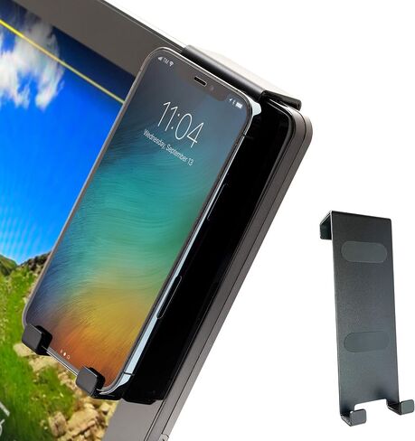 Aerow Phone Holder for Peloton Bike & Bike+ Cell Phone Mount - Hangs on All Indoor Bike Monitors - Accessories for Peloton in Saudi Arabia