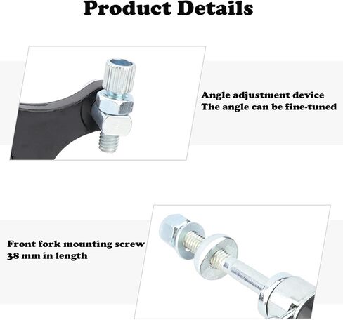 مجموعة فرجار فرامل الدراجة، تناسب دراجة الأطفال، قوس الفرامل حوالي 65-80 مم، مجموعة فرامل فرامل خلفية وأمامية طويلة المدى تناسب فرامل دراجة الأطفال على شكل C in Kuwait