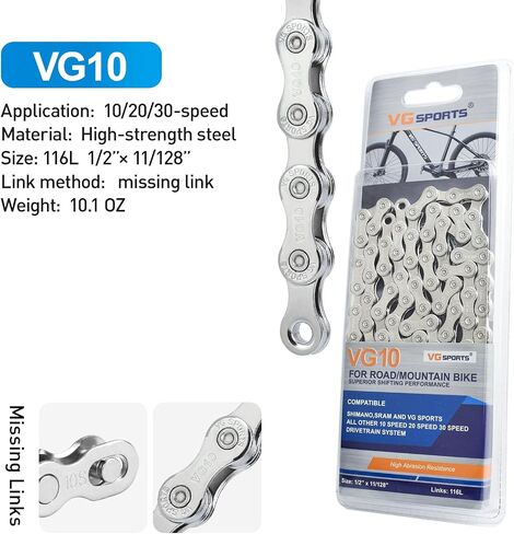VG Sports 12 Speed MTB Groupset Bike Chain 11-52T Cassette 1x12 Speed Rear Derailleur& Shifter (12S 11-52T Set) in Saudi Arabia