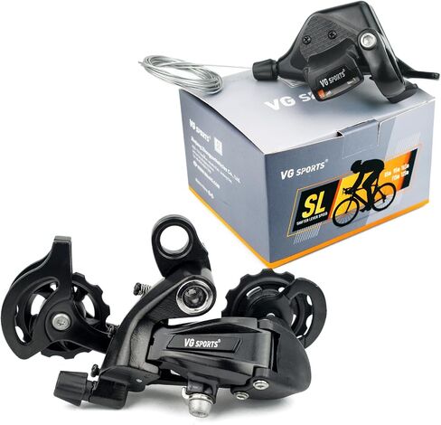 VG Sports 12 Speed MTB Groupset Bike Chain 11-52T Cassette 1x12 Speed Rear Derailleur& Shifter (12S 11-52T Set) in Saudi Arabia
