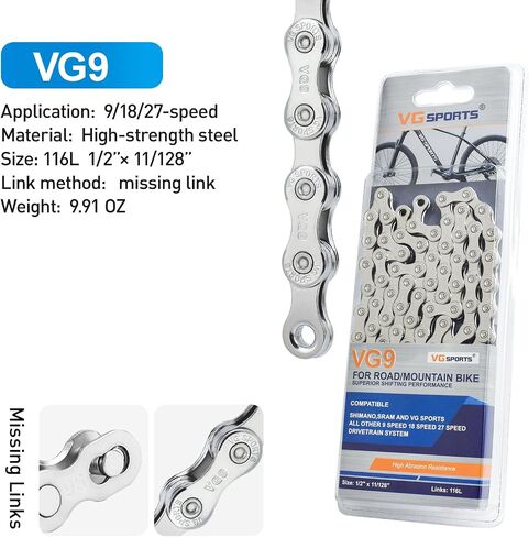 VG Sports 12 Speed MTB Groupset Bike Chain 11-52T Cassette 1x12 Speed Rear Derailleur& Shifter (12S 11-52T Set) in Saudi Arabia