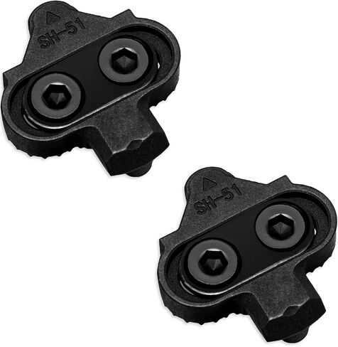 FOTGROY SPD Cleats متوافق مع Shimano SPD SM SH51، مجموعة MTB Cleat مناسبة للرجال والنساء في الأماكن المغلقة والجبال وركوب الدراجات على الطرق الخارجية in Kuwait