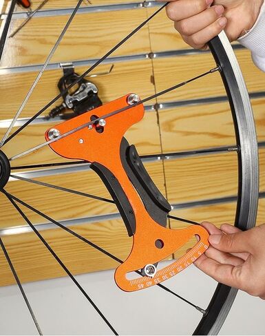 Bike Spoke Tension Meter Spoke Wrench, Aluminum Alloy Bicycle Wheel Tool，Adjustment Wheel Repair Road Bike Indicator Meter Tensiometer Tools  in Saudi Arabia