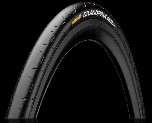 دراجة Continental Grand Prix All Rounder مقاس 700×25 الفاصلة القابلة للطي باللون الأسود والفلفل الحار - زوج (إطاران) in Kuwait