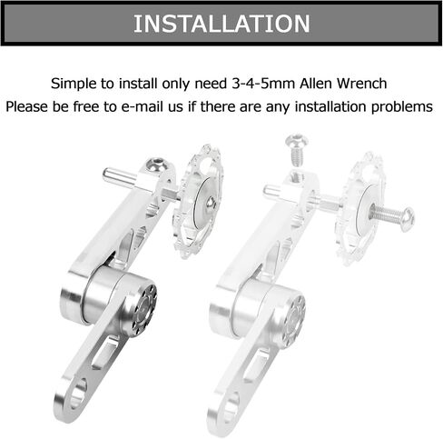 شداد سلسلة الدراجة من psler مع دليل سلسلة الدراجة المعلقة من Derailleur لملحقات استبدال أدوات ركوب الدراجات الهوائية القابلة للطي in Saudi Arabia