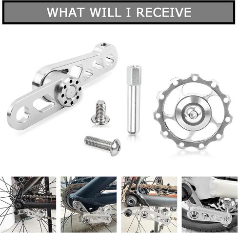 شداد سلسلة الدراجة من psler مع دليل سلسلة الدراجة المعلقة من Derailleur لملحقات استبدال أدوات ركوب الدراجات الهوائية القابلة للطي in Saudi Arabia
