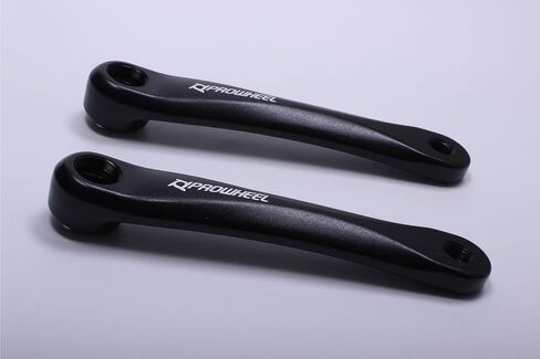 PROWHEEL Ebike Crank Arm Available in Square Hole,140MM/152MM/160MM/165MM/170MM/175MM Black Bike Crank Arm for Electric Bike,Mid Mounted Motor,Torque(1 Pair) in Saudi Arabia