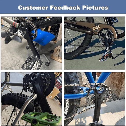 مجموعة ذراع كرنك مربعة الشكل MTB، مجموعة ذراع كرنك للدراجة الجبلية ذات سرعة واحدة، مجموعة ذراع كرنك للدراجة 170 مم 104BCD، سلسلة ومسامير، أحمر in Kuwait