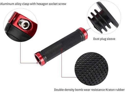 مقود الدراجة HengDu، مقود الدراجة الجبلية MTB BMX، مقابض الدراجات الحضرية، قفل مزدوج من الألومنيوم، مقود السكوتر، الدراجة الترابية، دراجة التجول، مقود الدراجة الإلكترونية in Kuwait