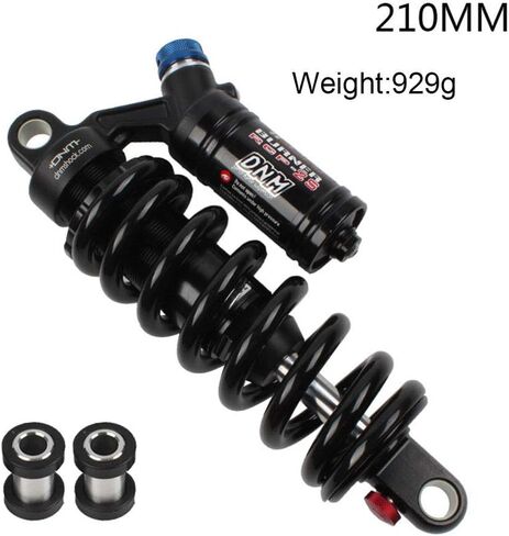 RCP2S Downhill Bicycle Metal Rear Suspension Spring Shock 190mm 200m 220mm 240mm 550 Lbs MTB Bike Rear Shocks in Saudi Arabia