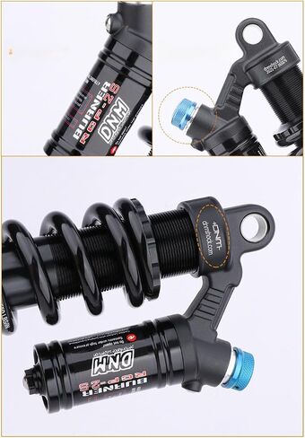 RCP2S Downhill Bicycle Metal Rear Suspension Spring Shock 190mm 200m 220mm 240mm 550 Lbs MTB Bike Rear Shocks in Saudi Arabia