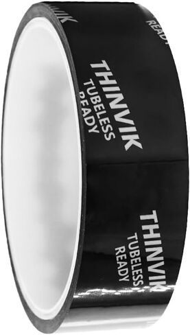 Thinvik Tubeless Bike Wheel Rim Tape,Bicycle Rim Strip Tape Width 21/23/25/27/29/31 mm x Length10m Roll Anti Puncture Tubeless Vacuum Tire Pad Tape for MTB Mountain&Road Bike Wheel Carbon set-25mm in Saudi Arabia