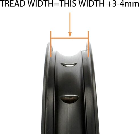 أشرطة حافة عجلة الدراجة 18 مم × 10 م، أشرطة حافة للدراجات. in Kuwait