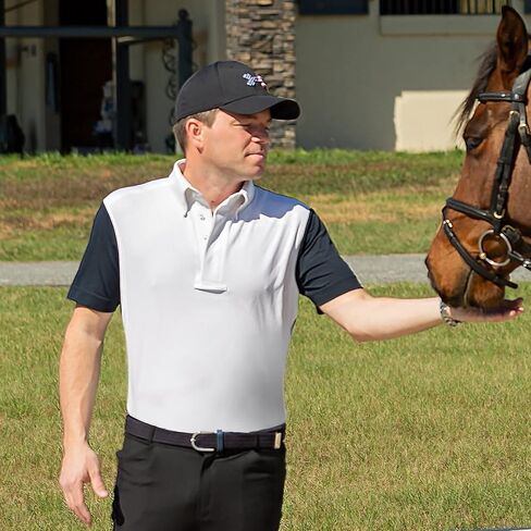 Equinavia Haakon Mens Equestrian Short Sleeved Breathable Show Shirt in Saudi Arabia