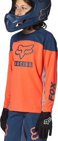 Fox Racing Kids' Defend Long Sleeve Mountain Biking Jersey in Saudi Arabia