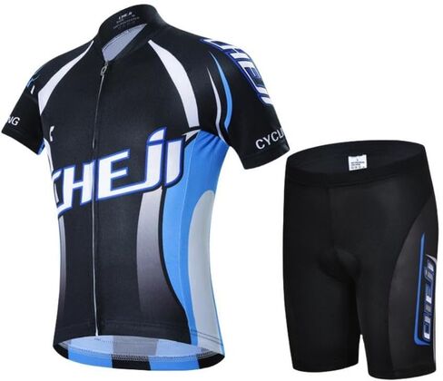 LiFschal Kids Cycling Jersey Set (Short Sleeve Jersey + Padded Shorts) in Saudi Arabia