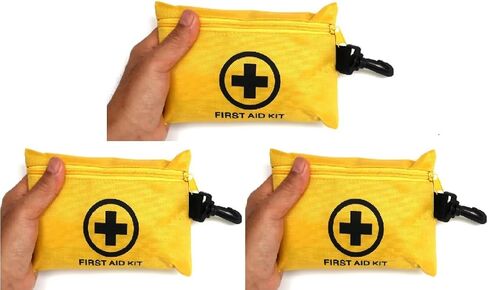 3 حزم 151 قطعة من أدوات الإسعافات الأولية الصغيرة للبقاء على قيد الحياة في حالات الطوارئ والصدمات العسكرية التكتيكية الطبية مدرسة مكتب المنزل الصيد التخييم المشي لمسافات طويلة الصيد IFAK EMT حقيبة in Kuwait
