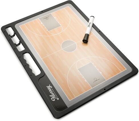 Murray Sporting Goods Premium Coaches Clipboard | Double-Sided Dry Erase Marker Board for Basketball, Baseball, Soccer, Football, Hockey (Marker Included) in Saudi Arabia