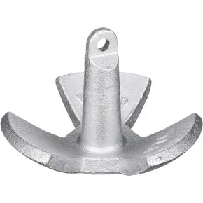Attwood 9946-1 River Anchor, Aluminum Painted, 18-Pound,Silver