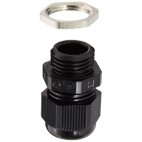 960-000-04 Cable Gland, M16 x 1.5mm, for KombiSIGN 70 and 71 Signal Tower, Black