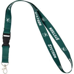 Desert Cactus Stetson University Lanyard Hatters Car Keys ID Badge Holder Keychain Detachable Breakaway Snap Buckle (Green)