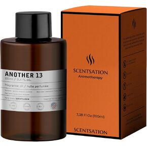Essential Oils for Diffusers for Home by Scentsation - Wood Sage & Sea Salt oil 3.4 Fl Oz - Aromatherapy Diffuser Oil - Long Lasting Hotel Collection Diffuser Oil - Oils for Diffuser - Made in USA