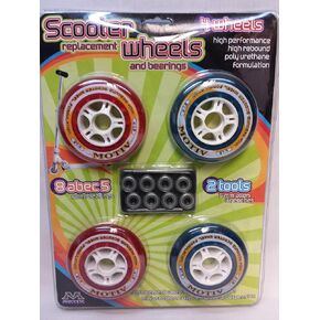 Scooter Replacemant Wheels and Bearings