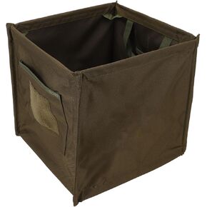 33L Arborist Throw Line Storage Cube, Throw Line Storage Basket, Tree Cutting Equipment Throwline Box - Outdoor Large Capacity Foldable Trash Can for Camping BBQ