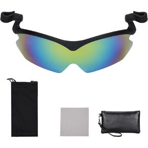 Polarized Clip on Sunglasses, Fishing Cycling Traveling Flip Cover，UV Protection Sunglasses ，Clip Cap Sports Sunglasses for Sunglasses Men or Women