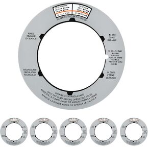 SPX0710G Label Plate Sticker Compatible with Multiport and Sand Filter Valves Fits SPX0710 Series multiport Valve Also fits pro and vl Series Sand Filter valves (5 Pack)