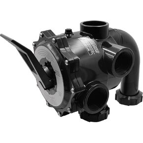 SP0715X62 Multiple Port 6-Position Control Valve with Gauge,2 Inch Side Mount (Sand),Compatible with Hayward Pro-Series Vari-Flo.