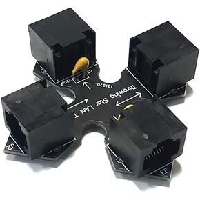 Throwing Star LAN Tap Network Packet Capture Mod 100% Original Replica Monitoring Ethernet Communication Haker Tool