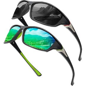 KALIYADI Polarized Sunglasses Men Women Sports Sun Glasses With UV Protection for Outdoors
